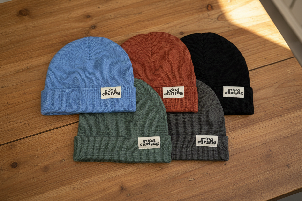 帽子 GOOD GRIEF! PATCHED KNIT BEANIE Vintage Knit Beanie