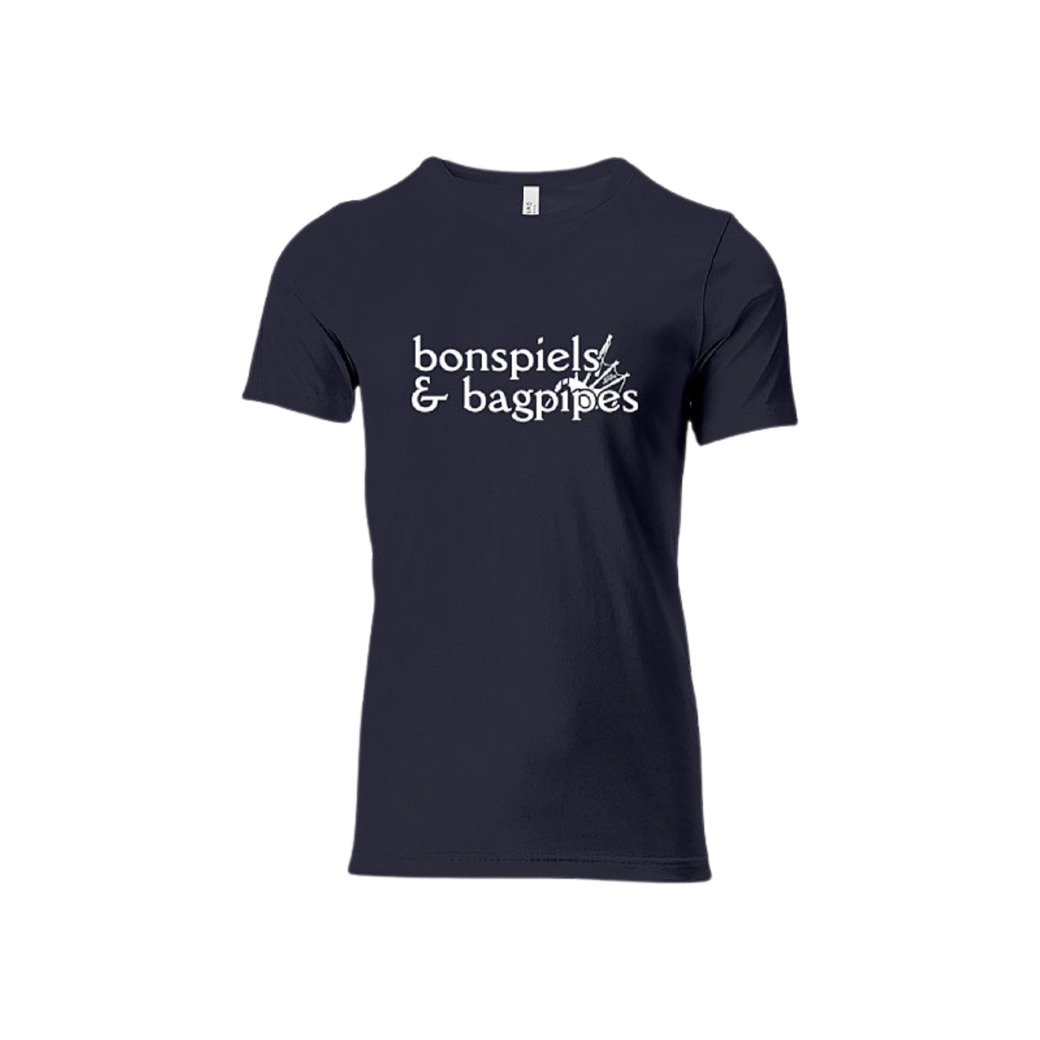 Bonspiels and Bagpipes Curling T-Shirt