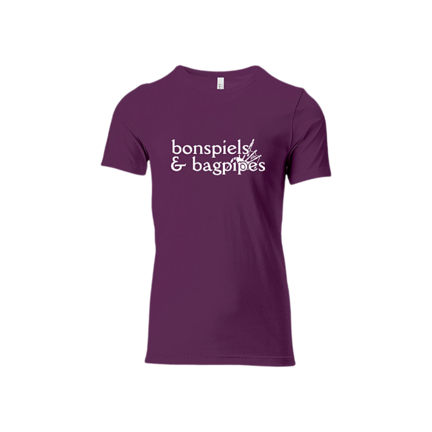 Bonspiels and Bagpipes Curling T-Shirt