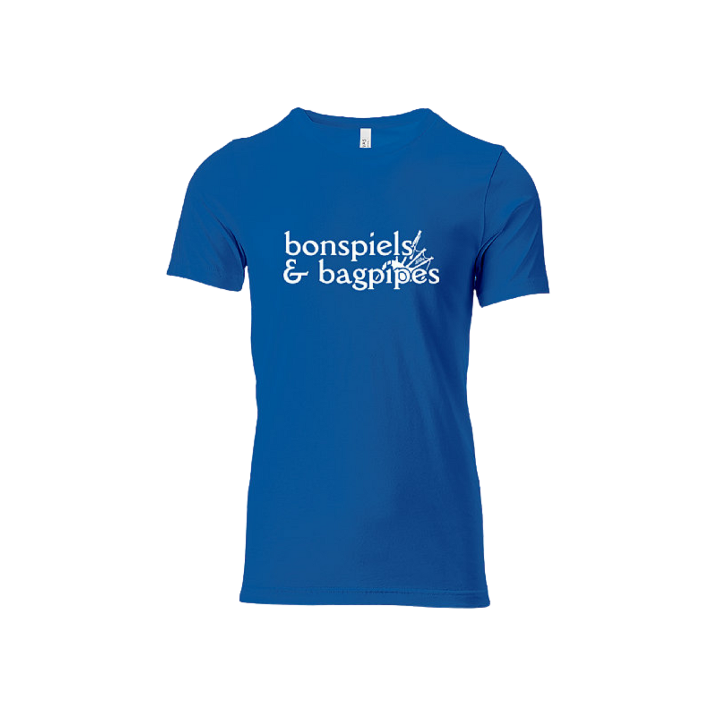 Bonspiels and Bagpipes Curling T-Shirt