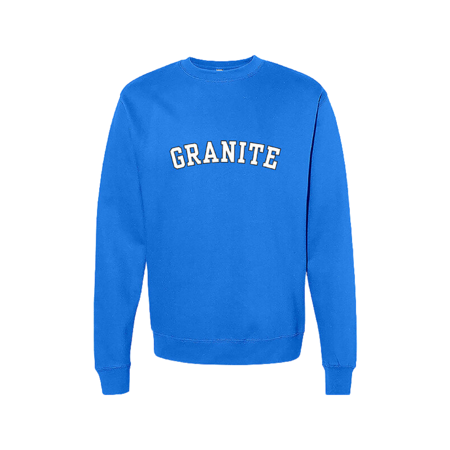 Granite Curling Varsity Crewneck Sweatshirt